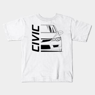 JDM Legend Civic FD2 MK8 Front Kids T-Shirt